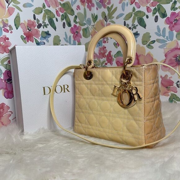 💯Authentic Lady Dior Canage Two-Way Handbag🍀 - Picture 12 of 17